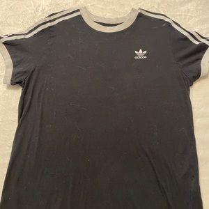 Large Black Adidas Tee